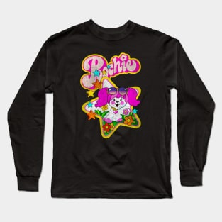 Poochie Star Distressed Long Sleeve T-Shirt